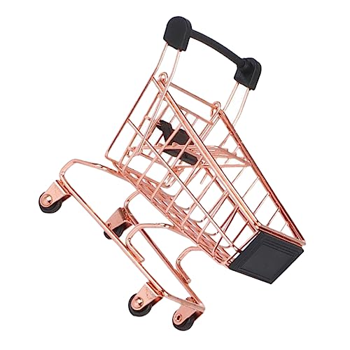 BESPORTBLE Mini Einkaufswagen Für Attraktives Zubehör Für Puppenhäuser Und Rollenspiele Als Fotografie Props Dekoration Roségold Farben BESPORTBLE Mini Einkaufswagen Für Attraktives Zubehör Für Puppenhäuser Und Rollenspiele Als Fotografie Props Dekoration Roségold Farben von BESPORTBLE
