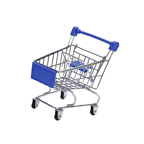 BESPORTBLE Mini Einkaufswagen Für Lagerbehälter Und Spielzeugaufbewahrung Dunkelblau Für Kaufladen Und Rollenspiele BESPORTBLE Mini Einkaufswagen Für Lagerbehälter Und Spielzeugaufbewahrung Dunkelblau Für Kaufladen Und Rollenspiele von BESPORTBLE