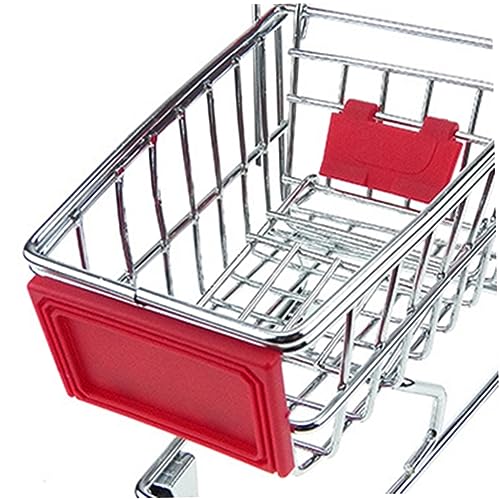 BESPORTBLE Mini Einkaufswagen Für Metallspielzeug Trolley Spielset Zur Aufbewahrung Zufällige Farben Für Rollenspiele Und Kreative Spielstunden Für Jungen von BESPORTBLE
