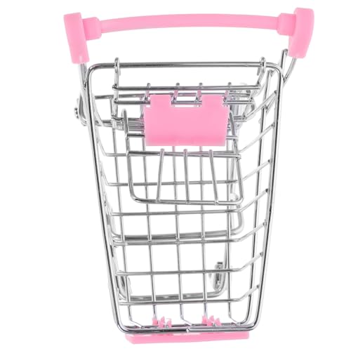BESPORTBLE Mini Einkaufswagen Rosa Kleine Deko Miniatur Einkaufswagen für Rollenspiele Simulation Supermarkt Szene Kreatives Lernspielzeug für Mädchen und Puppenhäuser BESPORTBLE Mini Einkaufswagen Rosa Kleine Deko Miniatur Einkaufswagen für Rollenspiele Simulation Supermarkt Szene Kreatives Lernspielzeug für Mädchen und Puppenhäuser von BESPORTBLE