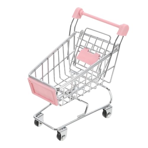 BESPORTBLE Mini Einkaufswagen für Deko für Puppenhaus Kompakte Süßes Design Dekorieren BESPORTBLE Mini Einkaufswagen für Deko für Puppenhaus Kompakte Süßes Design Dekorieren von BESPORTBLE