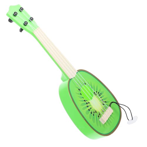 BESPORTBLE Mini Gitarrenmodell Simulationsinstrument Fruchtform für Partys und Dekoration für Anfänger und Musikinstrumentenverständnis Kiwi Gitarre von BESPORTBLE