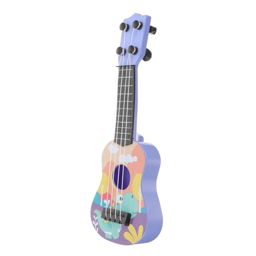 BESPORTBLE Mini Gitarrenspielzeug Für Kindergitarre Modell Simulierendes Ukulele Instrument Für Frühkindliche Bildung Musikalisches Für Jungen von BESPORTBLE