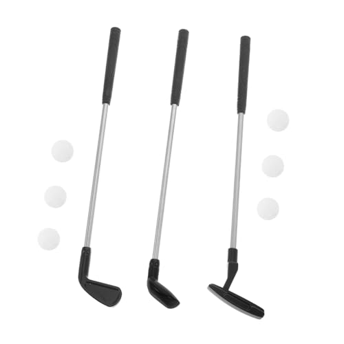 BESPORTBLE Mini Golf Set Miniatur Golfclubs aus Realistisches Miniatur Golfspielzeug für Puppenhäuser Einfach zu Lernen Fördert Geschicklichkeit und Konzentration Dekoration für Golfpartys BESPORTBLE Mini Golf Set Miniatur Golfclubs aus Realistisches Miniatur Golfspielzeug für Puppenhäuser Einfach zu Lernen Fördert Geschicklichkeit und Konzentration Dekoration für Golfpartys von BESPORTBLE