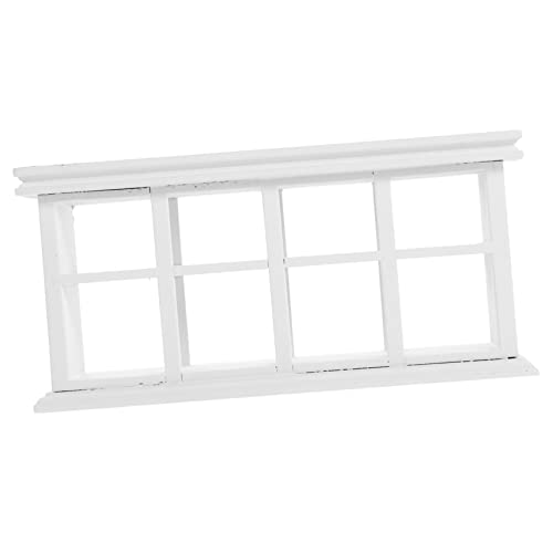 BESPORTBLE Mini Kuchen Schrank Weiß Kleines Display Möbelstück Dekorativer Schrank für Wohnzimmer und Küche Mini Haus Dekoration Leicht und Platzsparend von BESPORTBLE