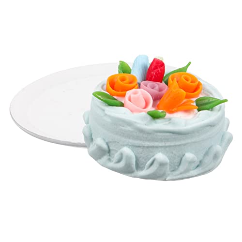 BESPORTBLE Mini Künstlicher Kuchen Falscher Dessert Für Tischdekoration Realistische Nachbildung Fotorequisite Für Feiern Und Veranstaltungen Nostalgisches Design von BESPORTBLE