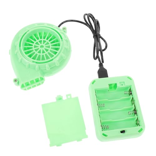 BESPORTBLE Mini Luftgebläse mit Batteriebox Tragbarer für Dinosaurierkostüme und Aufblasbare Figuren USB für Outdoor Events und Sommergebrauch von BESPORTBLE