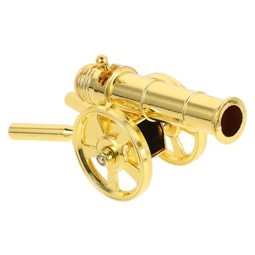 BESPORTBLE Mini Metall Kanonen Modell Goldfarben Robuste Sammlerfigur für Tischregal Dekoration Historische Artillerie Wohnkultur BESPORTBLE Mini Metall Kanonen Modell Goldfarben Robuste Sammlerfigur für Tischregal Dekoration Historische Artillerie Wohnkultur von BESPORTBLE