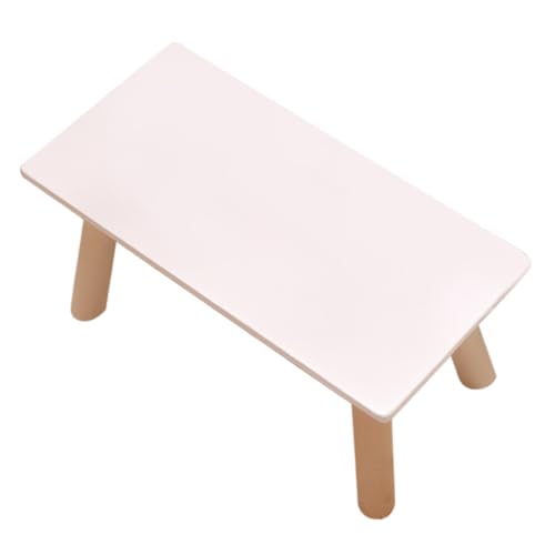 BESPORTBLE Mini Möbel Dekorativ Miniatur Tisch Haus Puppe Kleines Zimmer Dekoration Miniatur Möbel Weiß von BESPORTBLE