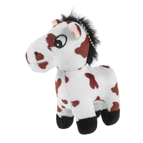 BESPORTBLE Mini Plüsch Einhorn Schlüsselanhänger Niedlicher Stofftier Schlüsselanhänger Kuscheliges Cartoon Für Zubehör Für Schule Halloween Und Partys von BESPORTBLE