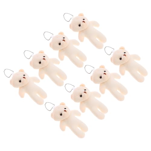 BESPORTBLE Mini Plüschbär Anhänger Tragbarer aus Teiliges Weiches Kuscheltier für Taschen Geldbörsen und DIY Dekoration Niedliche für Anlässe BESPORTBLE Mini Plüschbär Anhänger Tragbarer aus Teiliges Weiches Kuscheltier für Taschen Geldbörsen und DIY Dekoration Niedliche für Anlässe von BESPORTBLE