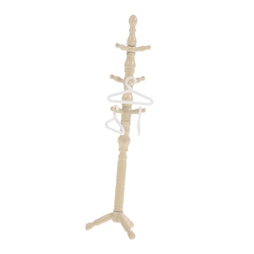 BESPORTBLE Mini Puppengarderobe Retro Stand Kleiderständer Für Puppen Puppenzubehör Mit Puppenbügeln Für Puppen Farbton Puppenhaus Zubehör BESPORTBLE Mini Puppengarderobe Retro Stand Kleiderständer Für Puppen Puppenzubehör Mit Puppenbügeln Für Puppen Farbton Puppenhaus Zubehör von BESPORTBLE