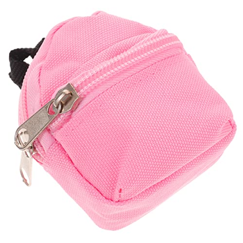 BESPORTBLE Mini Rucksack Für Puppen Dekorativer Puppen Rucksack Für Mini Und Outfitwechsel Als Zubehör Für Puppenhaus Und Kleines Modellspielzeug von BESPORTBLE