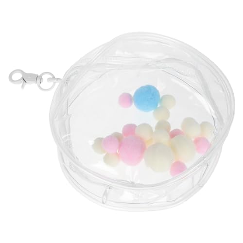 BESPORTBLE Mini Schlüsselanhänger Tasche Tragbare Aufbewahrung für Figuren Puppen Transparenter Reißverschlussbeutel mit Schlüsselanhänger für Reisen und Schutz Süßes Design für Sammler BESPORTBLE Mini Schlüsselanhänger Tasche Tragbare Aufbewahrung für Figuren Puppen Transparenter Reißverschlussbeutel mit Schlüsselanhänger für Reisen und Schutz Süßes Design für Sammler von BESPORTBLE