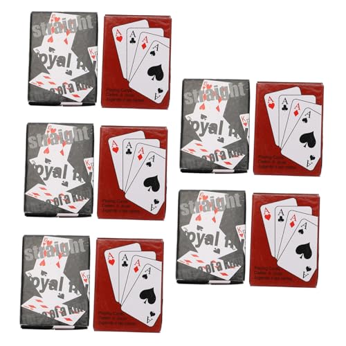 BESPORTBLE Mini Spielkarten Für Reisen Boxen Pokerkarten Und Tragbares Kartenspiel Für Partys Und Spieleabende Und Erwachsene BESPORTBLE Mini Spielkarten Für Reisen Boxen Pokerkarten Und Tragbares Kartenspiel Für Partys Und Spieleabende Und Erwachsene von BESPORTBLE