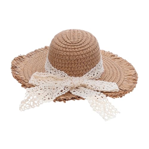 BESPORTBLE Mini Strohhut Klein mit Zarter Spitze Miniatur Gewebter Strohhut für Puppen Leicht Abziehbar Vielseitig für DIY Kostüme Puppen Partydekoration Kompakte BESPORTBLE Mini Strohhut Klein mit Zarter Spitze Miniatur Gewebter Strohhut für Puppen Leicht Abziehbar Vielseitig für DIY Kostüme Puppen Partydekoration Kompakte von BESPORTBLE