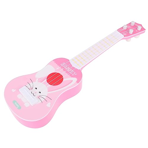 BESPORTBLE Mini Ukulele für Frühes Musikalisches Lerninstrument aus Kunststoff Lebensecht Vielseitig für Mädchen und Jungen zur Musikalischen Früherziehung von BESPORTBLE