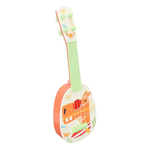 BESPORTBLE Mini Ukulele für Verstellbare Saiten Musikinstrument Modell für Kreative Musikliebhaber Fördert Interesse an Musik und oder Dekoration von BESPORTBLE