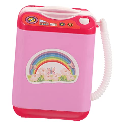 BESPORTBLE Mini Waschmaschine für Multifunktionales Puppenhaus Zubehör zur von Pinsel und Make Up Schwämmen ohne Batterie von BESPORTBLE