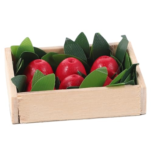 BESPORTBLE Miniatur Apfel Modell für Puppenhaus Zubehör Realistisch Gestaltetes Kunststoff Obst für Leichtes Dekorationsset für Puppenhaus Markt und Wohnszenen BESPORTBLE Miniatur Apfel Modell für Puppenhaus Zubehör Realistisch Gestaltetes Kunststoff Obst für Leichtes Dekorationsset für Puppenhaus Markt und Wohnszenen von BESPORTBLE