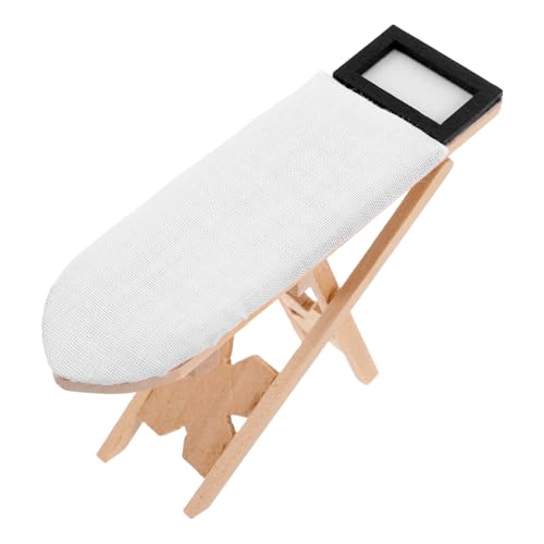 BESPORTBLE Miniatur Bügelbrett für Puppenhaus Charmantes Holz Dekorationsmöbel Realistisches Design Robust und Langlebig für Puppenhaus Zubehör und Kreative Spielwelten BESPORTBLE Miniatur Bügelbrett für Puppenhaus Charmantes Holz Dekorationsmöbel Realistisches Design Robust und Langlebig für Puppenhaus Zubehör und Kreative Spielwelten von BESPORTBLE