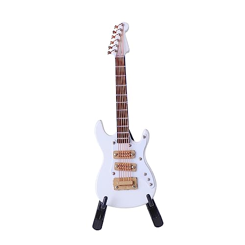 BESPORTBLE Miniatur Gitarre Weiß mit Holzoberfläche und Geschenkbox Detailreiches Mini Gitarrenmodell Ornament für Schreibtisch Musikzimmer und Geburtstag Handgefertigte Dekoration BESPORTBLE Miniatur Gitarre Weiß mit Holzoberfläche und Geschenkbox Detailreiches Mini Gitarrenmodell Ornament für Schreibtisch Musikzimmer und Geburtstag Handgefertigte Dekoration von BESPORTBLE