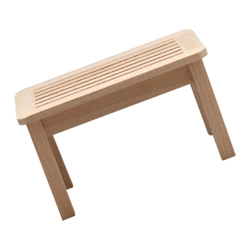 BESPORTBLE Miniatur Holz Hocker Miniaturmöbel Adorable Mini Schreibtisch Kinderzimmer Deko DIY Puppenhaus Zubehör Langlebig und Detailreich für Kreative Kinderzimmergestaltung BESPORTBLE Miniatur Holz Hocker Miniaturmöbel Adorable Mini Schreibtisch Kinderzimmer Deko DIY Puppenhaus Zubehör Langlebig und Detailreich für Kreative Kinderzimmergestaltung von BESPORTBLE
