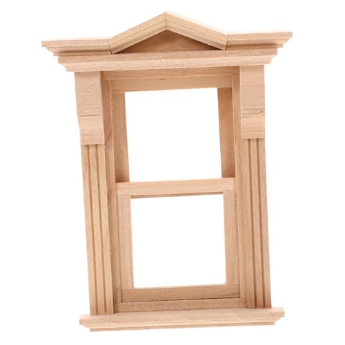 BESPORTBLE Miniatur Holzfenster Puppenhaus Zubehör Unbemalt DIY Fensterrahmen Möbel für Puppenhaus Dekoration Kinderzimmer Wohnzimmer Zubehör BESPORTBLE Miniatur Holzfenster Puppenhaus Zubehör Unbemalt DIY Fensterrahmen Möbel für Puppenhaus Dekoration Kinderzimmer Wohnzimmer Zubehör von BESPORTBLE