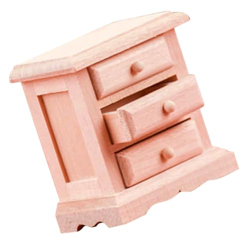 BESPORTBLE Miniatur Holzkabinett mit DREI Mini Kommode für Puppenhaus Kindgerechtes Langlebig und Sicher Dekoratives Möbel für Kinderzimmer und Miniaturmöbel Sammlung BESPORTBLE Miniatur Holzkabinett mit DREI Mini Kommode für Puppenhaus Kindgerechtes Langlebig und Sicher Dekoratives Möbel für Kinderzimmer und Miniaturmöbel Sammlung von BESPORTBLE