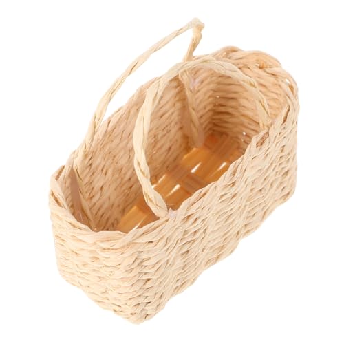 BESPORTBLE Miniatur Korb aus Rattan Handgefertigter Puppenhaus Einkaufskorb für Lebensmittel Realistische Spielzeugszenen und Kreative Projekte Leicht und Vielseitig Einsetzbar BESPORTBLE Miniatur Korb aus Rattan Handgefertigter Puppenhaus Einkaufskorb für Lebensmittel Realistische Spielzeugszenen und Kreative Projekte Leicht und Vielseitig Einsetzbar von BESPORTBLE