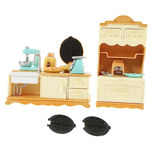 BESPORTBLE Miniatur Küchenzubehör Detailreiche Puppenhaus Möbel Kleine Küchenutensilien für Miniaturküche Leichtes Sicheres Material als und Dekoration für Puppenhausliebhaber von BESPORTBLE