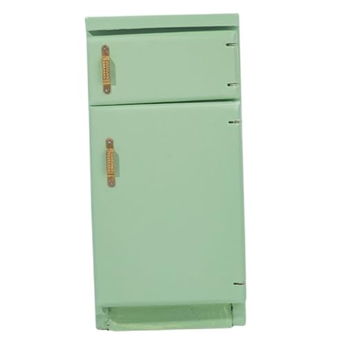 BESPORTBLE Miniatur Kühlschrank Zubehör für Küche und Esszimmer Hellgrün Realistische Dekoration für Miniaturhäuser BESPORTBLE Miniatur Kühlschrank Zubehör für Küche und Esszimmer Hellgrün Realistische Dekoration für Miniaturhäuser von BESPORTBLE