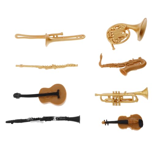 BESPORTBLE Miniatur Musikinstrumente Set Detailgetreu Handgefertigt Vielseitige Deko für Puppenhäuser und Wohnräume Umfassendes Set mit Saxophon Trompete für Musikliebhaber und Sammler BESPORTBLE Miniatur Musikinstrumente Set Detailgetreu Handgefertigt Vielseitige Deko für Puppenhäuser und Wohnräume Umfassendes Set mit Saxophon Trompete für Musikliebhaber und Sammler von BESPORTBLE