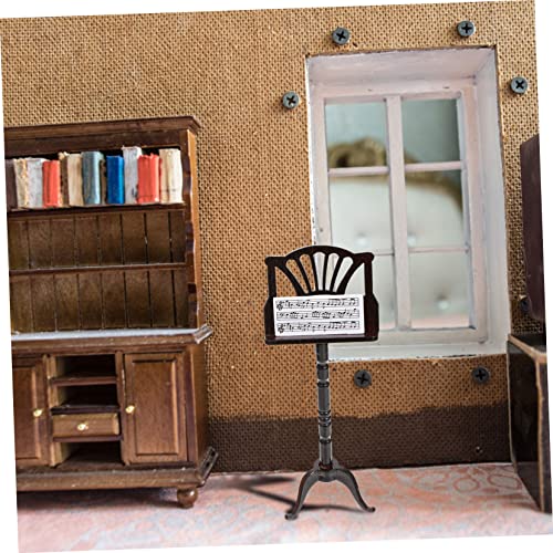 BESPORTBLE Miniatur Musikständer Farbenfrohes Detailreiches Miniaturhaus für Handgefertigt Realistische Optik zur Musikalischer Interessen und Kreativen Unterhaltung BESPORTBLE Miniatur Musikständer Farbenfrohes Detailreiches Miniaturhaus für Handgefertigt Realistische Optik zur Musikalischer Interessen und Kreativen Unterhaltung von BESPORTBLE