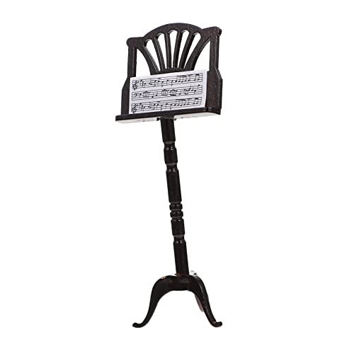 BESPORTBLE Miniatur Musikständer Holzmodell Detailgetreu Stilvoll für Kinderzimmer Dekoration Musikinstrument Simulation BESPORTBLE Miniatur Musikständer Holzmodell Detailgetreu Stilvoll für Kinderzimmer Dekoration Musikinstrument Simulation von BESPORTBLE