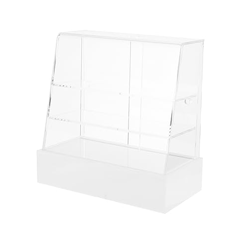 BESPORTBLE Miniatur Puppenhaus Möbel Miniatur Kuchen Schrank mit Schiebetür Kunststoff Mini Haus Dekoration DIY Fotorequisite für Modellliebhaber von BESPORTBLE