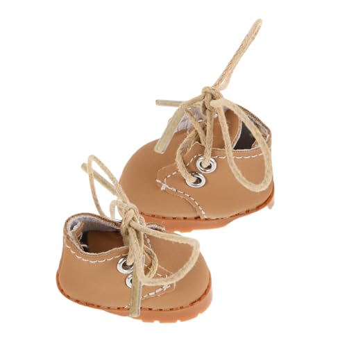 BESPORTBLE Miniatur Puppenschuhe Verstellbare Schnürsenkel Leichte Boot Optik für Puppenhaus Dekoration Fotografie und Vielseitiges Spielzubehör BESPORTBLE Miniatur Puppenschuhe Verstellbare Schnürsenkel Leichte Boot Optik für Puppenhaus Dekoration Fotografie und Vielseitiges Spielzubehör von BESPORTBLE