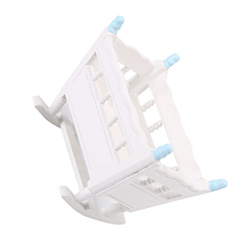 BESPORTBLE Miniatur Puppenwiege Blau Miniatur Möbel Zubehör für Puppenhaus Schlafzimmer Dekoration Realistisch Leicht und Detailgetreu BESPORTBLE Miniatur Puppenwiege Blau Miniatur Möbel Zubehör für Puppenhaus Schlafzimmer Dekoration Realistisch Leicht und Detailgetreu von BESPORTBLE