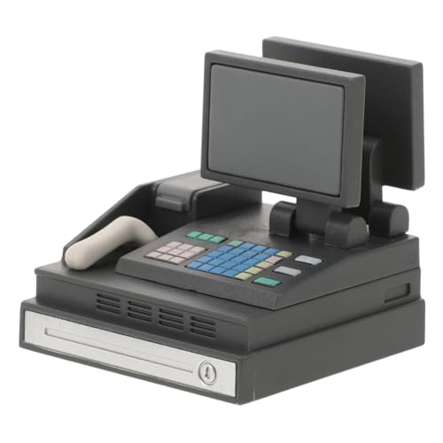 BESPORTBLE Miniatur Registrierkassen Spielset für Interaktives Supermarktspielzeug mit Scanner Lernspielzeug für Puppenhaus und Rollenspiele Landschaftsdekoration Teilige BESPORTBLE Miniatur Registrierkassen Spielset für Interaktives Supermarktspielzeug mit Scanner Lernspielzeug für Puppenhaus und Rollenspiele Landschaftsdekoration Teilige von BESPORTBLE