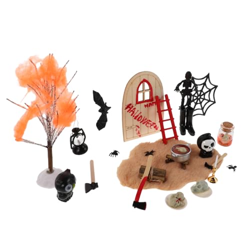 BESPORTBLE Miniatur Sammlerstücke Horror Heimdekoration Spukhaus Gruselige Übertriebene Ornamente Harz Für Figuren Basteln Und Partys Gruselige Figuren Displays Mini Skulpturen von BESPORTBLE