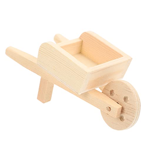 BESPORTBLE Miniatur Schubkarre Modell aus Dekorativer Gartenwagen für Puppenhaus und Mikrolandschaften Fotorequisiten für Kreative Bastelprojekte BESPORTBLE Miniatur Schubkarre Modell aus Dekorativer Gartenwagen für Puppenhaus und Mikrolandschaften Fotorequisiten für Kreative Bastelprojekte von BESPORTBLE