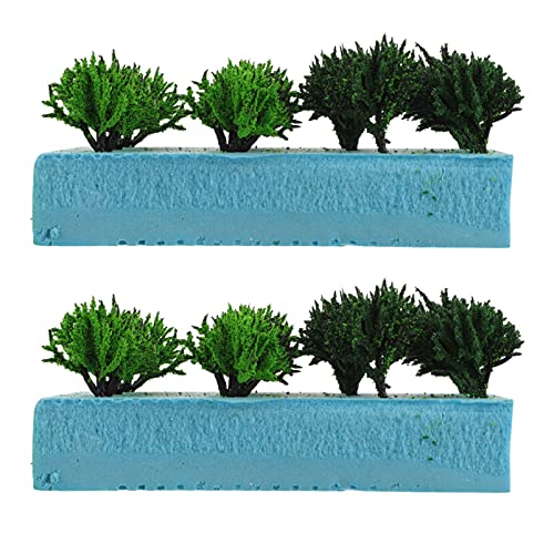 BESPORTBLE Miniatur Sträucher Und Bäume Für Dioramen – 2 Boxen Künstliches Gras Und Vegetation Für Eisenbahn-Landschaften Und Wargaming – Ideale Miniaturen Für Kreative Modellbau-Projekte BESPORTBLE Miniatur Sträucher Und Bäume Für Dioramen – 2 Boxen Künstliches Gras Und Vegetation Für Eisenbahn-Landschaften Und Wargaming – Ideale Miniaturen Für Kreative Modellbau-Projekte von BESPORTBLE