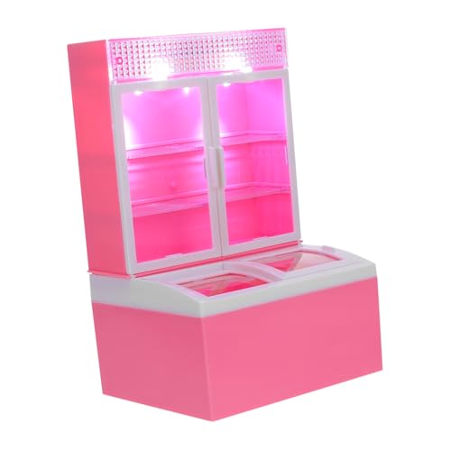 BESPORTBLE Miniatur-kühlschrank, Puppenhaus, Mini-kühlschrank, Eiscreme-vitrine, Modell, Winzige Küchenmöbel, Spielzeug Für Kinder, Rollenspielzubehör, Rosa BESPORTBLE Miniatur-kühlschrank, Puppenhaus, Mini-kühlschrank, Eiscreme-vitrine, Modell, Winzige Küchenmöbel, Spielzeug Für Kinder, Rollenspielzubehör, Rosa von BESPORTBLE