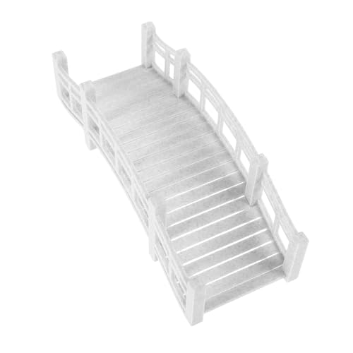 BESPORTBLE Miniaturbrücke für Garten Vintage Bogenbrücke für Feengärten Puppenhäuser und Mikrolandschaften Kreatives Zubehör für DIY Sandkästen Stilvolle Dekoration für Märchenlandschaften von BESPORTBLE