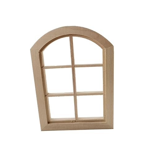 BESPORTBLE Miniaturfensterrahmen aus Holz für Puppenhäuser Dekoratives Zubehör für Miniaturmöbel und Spielzeughäuser Exquisites Design für Realistische Details und Kreative BESPORTBLE Miniaturfensterrahmen aus Holz für Puppenhäuser Dekoratives Zubehör für Miniaturmöbel und Spielzeughäuser Exquisites Design für Realistische Details und Kreative von BESPORTBLE
