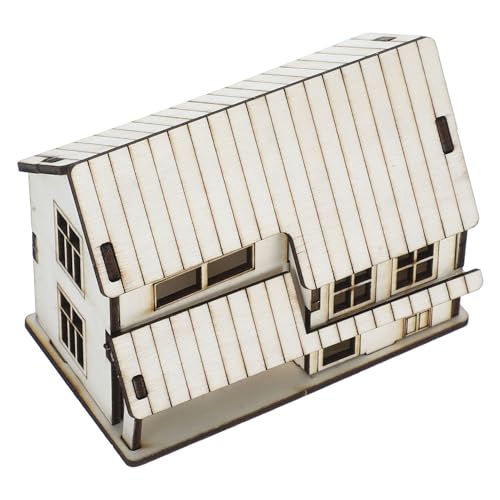 BESPORTBLE Miniatur-holzhaus-bausatz – Realistischer Kinderhaus-modellbausatz Für Weihnachtsdorf-Dekorationen BESPORTBLE Miniatur-holzhaus-bausatz – Realistischer Kinderhaus-modellbausatz Für Weihnachtsdorf-Dekorationen von BESPORTBLE