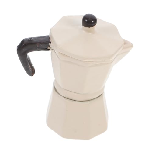 BESPORTBLE Miniaturisierte Kaffeekanne für Puppenhaus Hochrealistisches Zubehör für Miniaturszenen für Puppenhausdekoration und Spielzeugküchen BESPORTBLE Miniaturisierte Kaffeekanne für Puppenhaus Hochrealistisches Zubehör für Miniaturszenen für Puppenhausdekoration und Spielzeugküchen von BESPORTBLE
