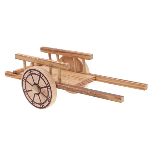 BESPORTBLE Miniaturwagen Modell Simulationswagen aus Holz für Garten und Puppenhausdekoration Langlebig und Stabil für Freunde und Familie von BESPORTBLE
