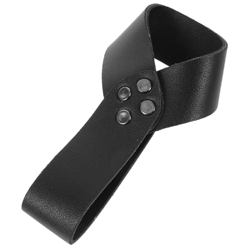 BESPORTBLE Mittelalterlicher Schwerthalter aus PU und Metall Verstellbarer Schwertscheidenhalter für Ritterkostüm Komfortabler und Langlebiger Schwertfrosch für Bühnenauftritte und Halloween BESPORTBLE Mittelalterlicher Schwerthalter aus PU und Metall Verstellbarer Schwertscheidenhalter für Ritterkostüm Komfortabler und Langlebiger Schwertfrosch für Bühnenauftritte und Halloween von BESPORTBLE