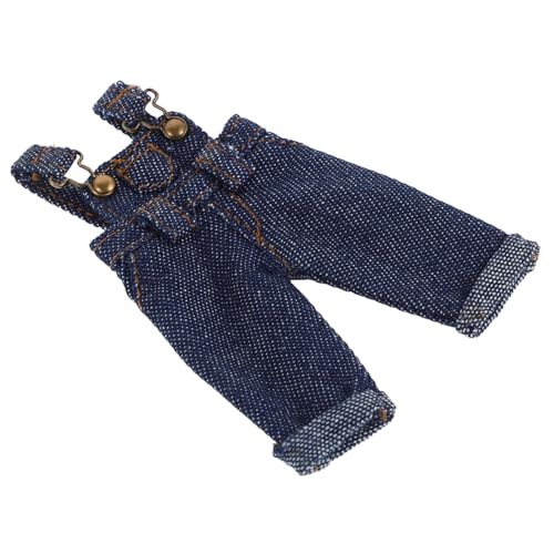 BESPORTBLE Modebewusste Puppen Hosenträgerhose für Puppen Vielseitige Denim Outfits für Rollenspiele Kreative Kombinationen und Robustes Design für Puppenzubehör BESPORTBLE Modebewusste Puppen Hosenträgerhose für Puppen Vielseitige Denim Outfits für Rollenspiele Kreative Kombinationen und Robustes Design für Puppenzubehör von BESPORTBLE